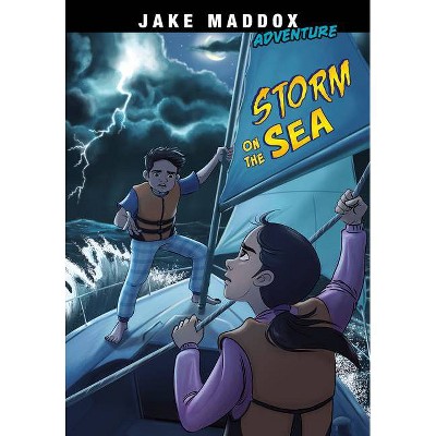  Storm on the Sea - (Jake Maddox Adventure) by  Jake Maddox (Paperback) 