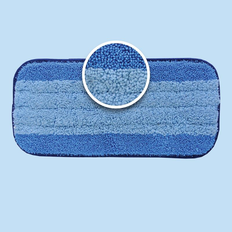 Bona Cleaning Products Reusable Microfiber Pads Jet Mop Refills Value Pack - Unscented - 3ct, 4 of 8