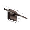JONATHAN Y Makena Modern Minimalist Dimmable Integrated LED Metal Wall Sconce - 4 of 4