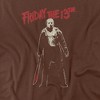 Friday The 13th Chchch Ahahah Adult T-Shirt - 2 of 4