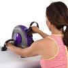 Mini Exercise Bike with Smooth Pedal System, Purple with Smart Workout App, No Subscription Required - image 3 of 4