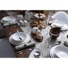 Nambé MT0861 Skye Bone China Accent Plate, White - 3 of 4