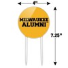 UM Milwaukee Panthers Alumn Acrylic Cake Topper Party Decoration for Wedding Anniversary Birthday Graduation - 2 of 4