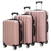 KTMBDW 3 Piece Luggage Sets, Lightweight with Spinner Wheels TSA Lock Hardside Travel Rolling Suitcases 20/24/28in for Carry On Check-in Business Trip - 2 of 4