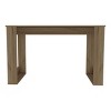 INFURNIC Writing Desk Modern Desk Compact Design with Sturdy Legs and Spacious Top for Office Workspace, Beige, 23.6"*47.2"*23.6" - 3 of 4
