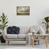 Stupell Industries Sunlit Clouds over Countryside Black Framed Floater Canvas Wall Art - 2 of 4