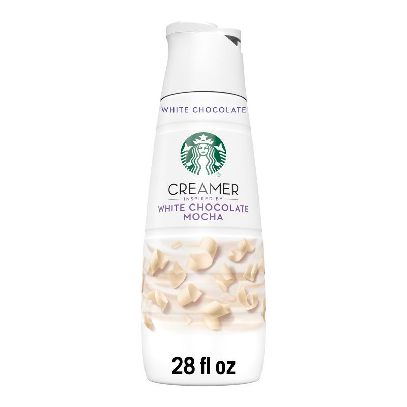 Starbucks White Chocolate Mocha Creamer - 28 fl oz, 1 of 12
