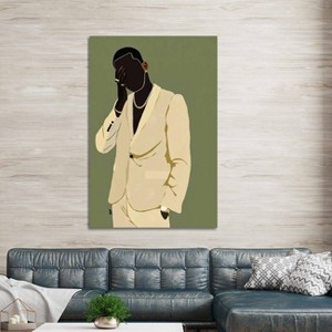 iCanvas Pierre by Bria Nicole Canvas Print Wall Art - 1 of 3