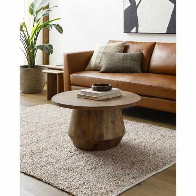 Hauteloom Rectangle Area Rug  Brown