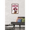Trends International NFL San Francisco 49ers - Christian McCaffrey Feature Series 24 Framed Wall Poster Prints - 2 of 4