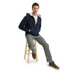 Jockey Outdoors by Luke Bryan Men's Faux Shearling Zip Up Hoodie - 4 of 4