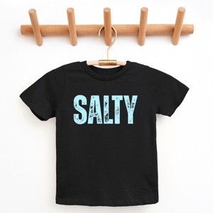 The Juniper Shop Salty Block Distressed Youth Short Sleeve Tee - 1 of 4