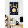 Trends International MLB Milwaukee Brewers - Logo 25 Unframed Wall Poster Prints - 2 of 4