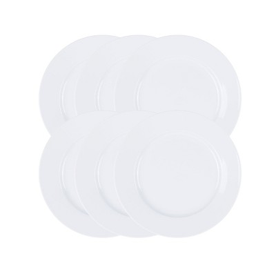 Gibson Our Table Simply White Fine Ceramic 6 Piece Square Cup And Saucer  Set In White : Target