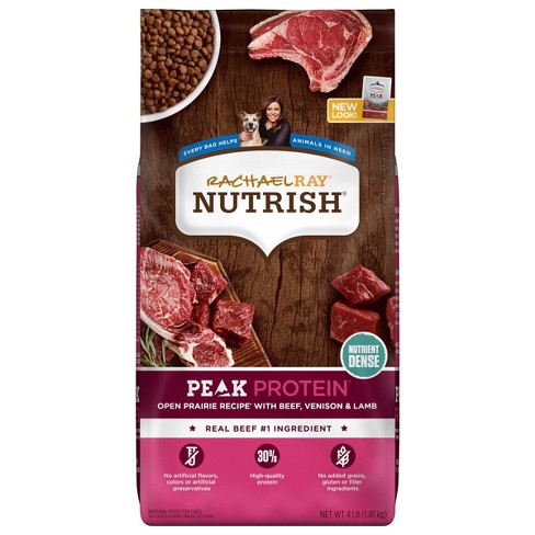 Rachael Ray Nutrish Peak Grain Free Open Range Recipe with Beef, Venison & Lamb Dry Dog Food - image 1 of 4