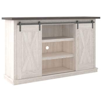 Dorrinson Medium TV Stand for TVs up to 63" Two-Tone - Signature Design by Ashley