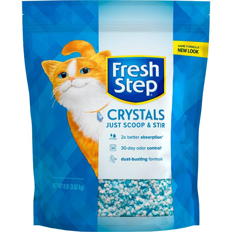 Fresh Step Crystals Premium Scented Cat Litter - 8lb, 3 of 12