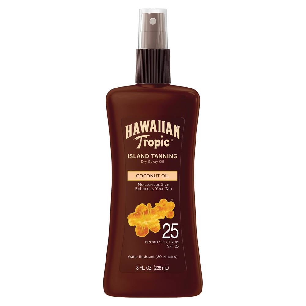 UPC 075486091910 product image for Hawaiian Tropic Tanning Oil Pump Spray - SPF 25 - 8 fl oz | upcitemdb.com