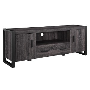 Modern Urban Industrial TV Stand for TVs up to with Storage, Cable Management - Saracina Home - 1 of 4