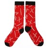 Teenage Mutant Ninja Turtles Raphael Men's 3-Pair Crew Socks - 2 of 4