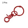 Unique Bargains DIY Craft Key Organization Lobster Claw Lanyard Swivel Clasps 2 Pcs - 3 of 4
