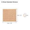 Unique Bargains 3D Small Self-Adhesive 1 to 9  Number Resin Stickers 6 Sheets - 2 of 4