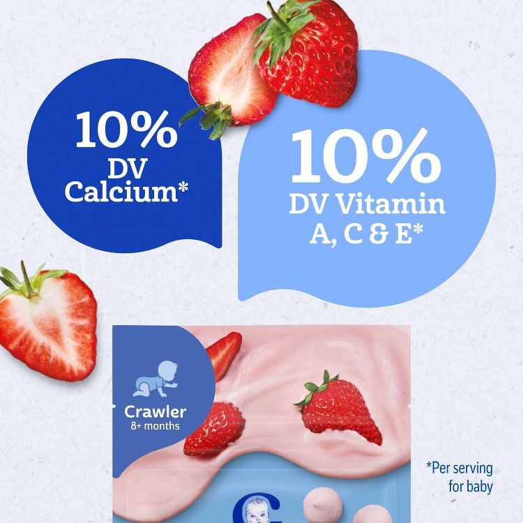 Gerber Strawberry Yogurt Melts Baby Snacks, 5 of 10