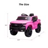 12V Kids Ride on Truck，Electric Ride on Car，Electric Vehicle for Kids/Toddlers, with Remote Control, MP3/Bluetooth, Spring Suspension - 4 of 4