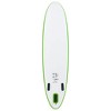 vidaXL Inflatable Stand Up Paddle Board Set Green and White - 3 of 4