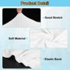 Unique Bargains Polyester Washable Stretch Thick Stool Protective Covers - 3 of 4