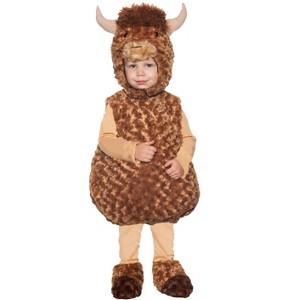 Underwraps Highland Cattle Belly Baby Toddler Costume - 1 of 1
