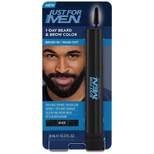 Just For Men 1-Day Temporary Beard & Brow Color, Up to 30 Applications - 0.3 fl oz