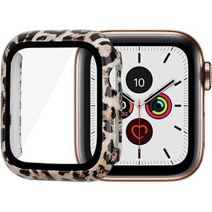 Worryfree Gadgets Protective Bumper Case with Glass Screen Protector Compatible with Apple Watch 38mm 40mm 41mm 42mm 44mm & 45mm - 1 of 2