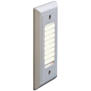 Bruck Lighting Bruck Step 3"W Vertical Louver 3000K LED Outdoor Step Light - 1 of 1