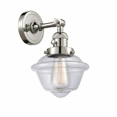 Oxford - 1 Light Wall Sconce In Traditional Style-12 Inches Tall and 7.5 Inches Wide