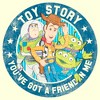 Men's Toy Story You've Got a Friend in Me Distressed Badge T-Shirt - image 2 of 4