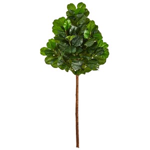 Nearly Natural 6.5-ft Artificial Fiddle Leaf Tree (No Pot) - 1 of 4