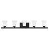 Livex Lighting Ridgedale 5 - Light Vanity in  Black - 2 of 4