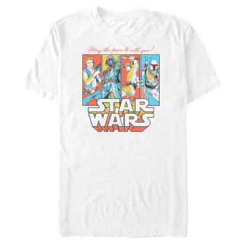 Men's Star Wars Colorful Panels T-Shirt