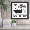 Courtside Market Bath tub 11x11 Framed Artboard - 2 of 2