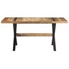 vidaXL Dining Table Rough Mango Wood Finish - 2 of 2