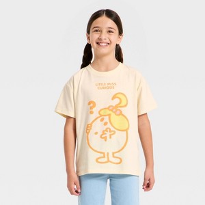 Girls' Little Miss Curious Oversized Front and Back Short Sleeve