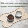 Aoibox Anti-Slip Silicone Pet Bowl Mat with Raised Edge, Waterproof Cat Dog Feeder Pad for Small Medium-Sized Pets, Easy Clean Feeding Tray - 4 of 4