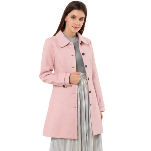 Target pink hot sale trench coat