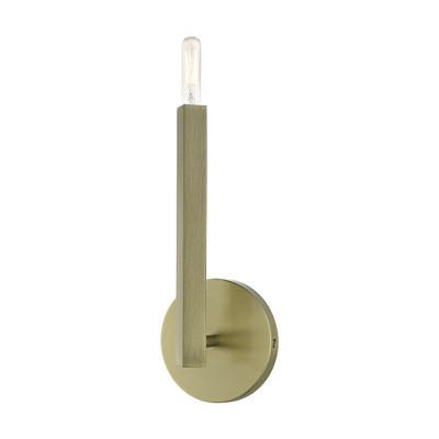 Livex Lighting Monaco 1 - Light Wall Light in  Antique Brass