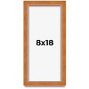 PosterPalooza | Panoramic Classic Brown Picture Frame - UV Acrylic, Foam Board Backing, Hanging Hardware - 2 of 4