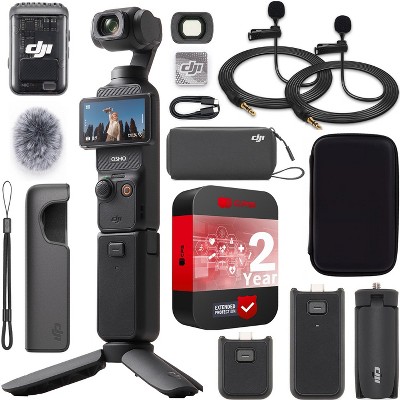 DJI Osmo Pocket 3 Creator Combo 3-Axis Stabilized 4K Gimbal Camera Pro Bundle