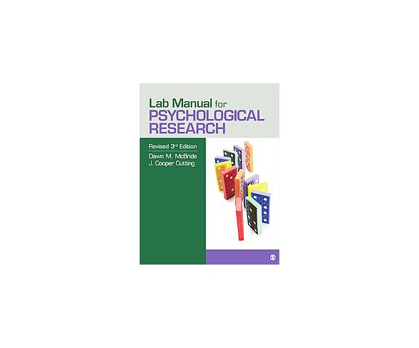 Psychological Research (Lab Manual, Revised) (Paperback) (Dawn M. Mcbride & J. Cooper Cutting)