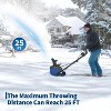 TackView Corded Electric Snow Blower with Dual LED Lights, Brushless Motor 20" Width 180° Rotating Chute, 25ft Throwing Distance for Driveways - 4 of 4