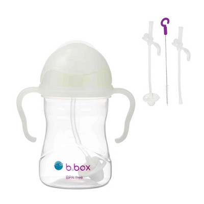 b.box 8oz Sippy Cup + Replacement Srraws